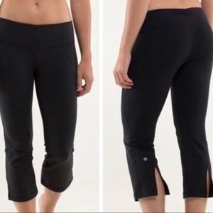 Lululemon Black Capris Leggings
